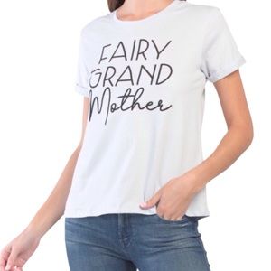 Sweet Soul “Fairy Grand Mother”Embroidered Graphic Tee (NWT) (Size: Medium)